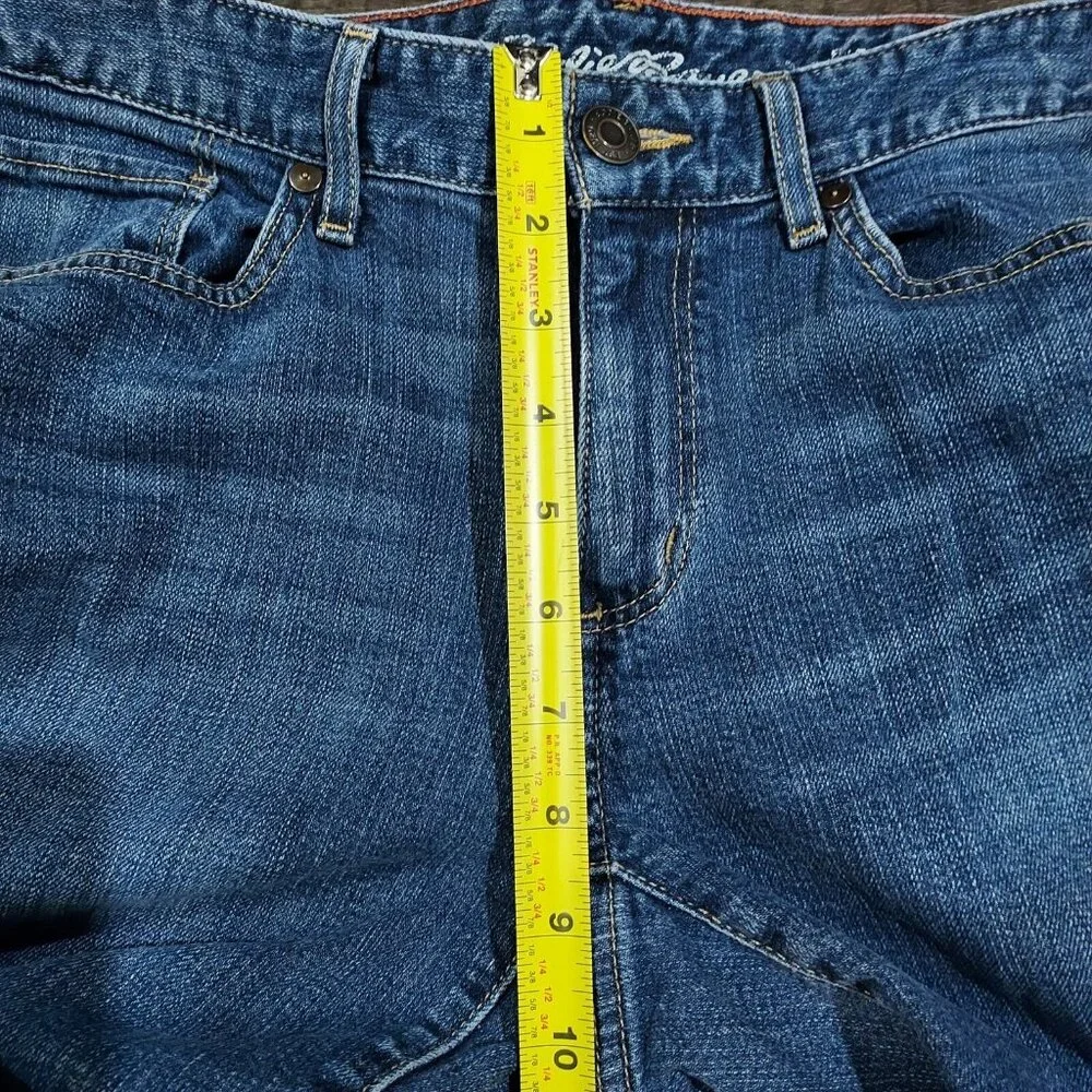 Eddie Bauer Slightly Curvy Bootcut Jeans Blue Size 8 - Picture 5 of 11